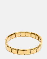 LINK Gold Stretch Bracelet | Steve Madden