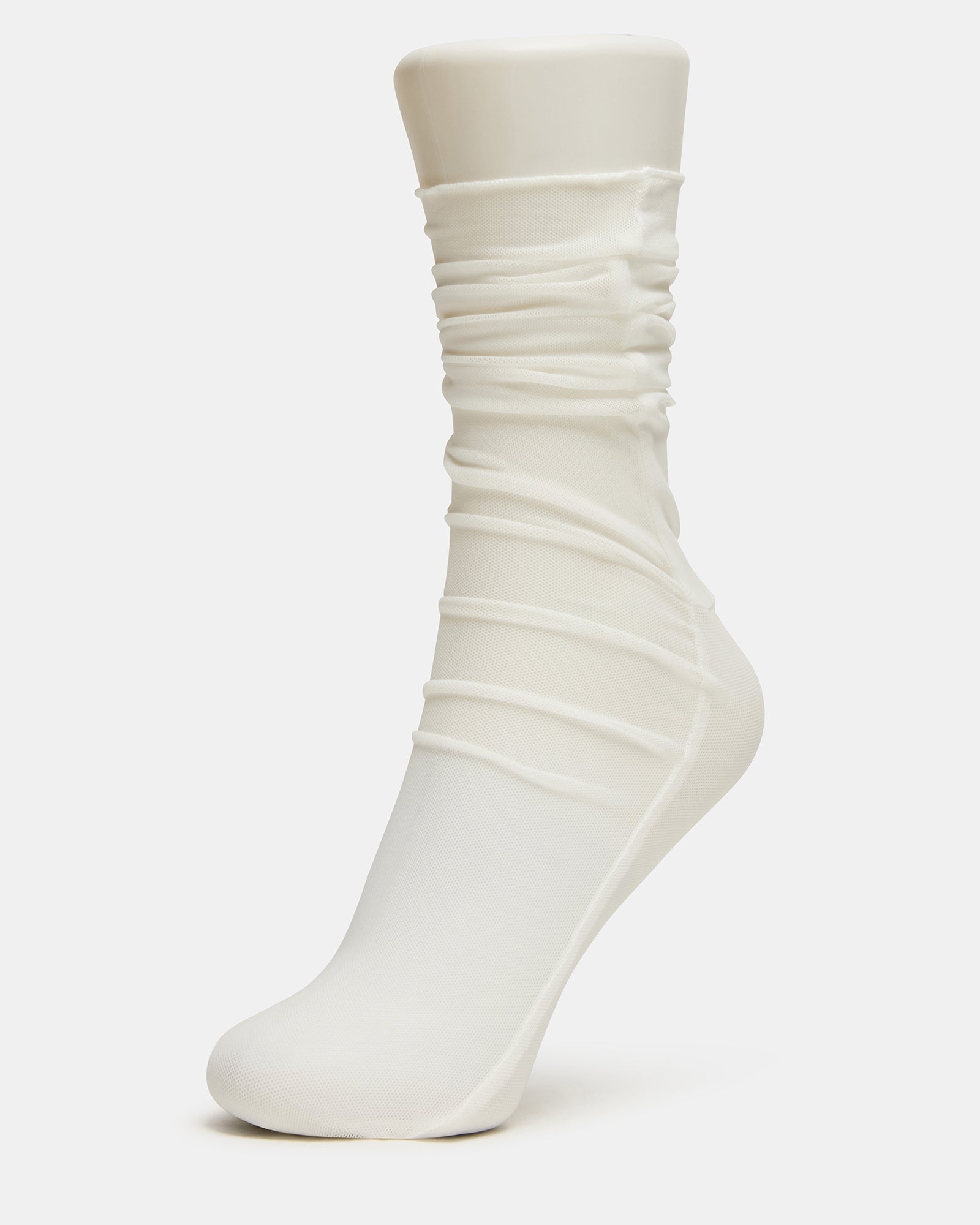 2 PACK SOFIA SOLID MESH CREW SOCKS LIGHT BLUE