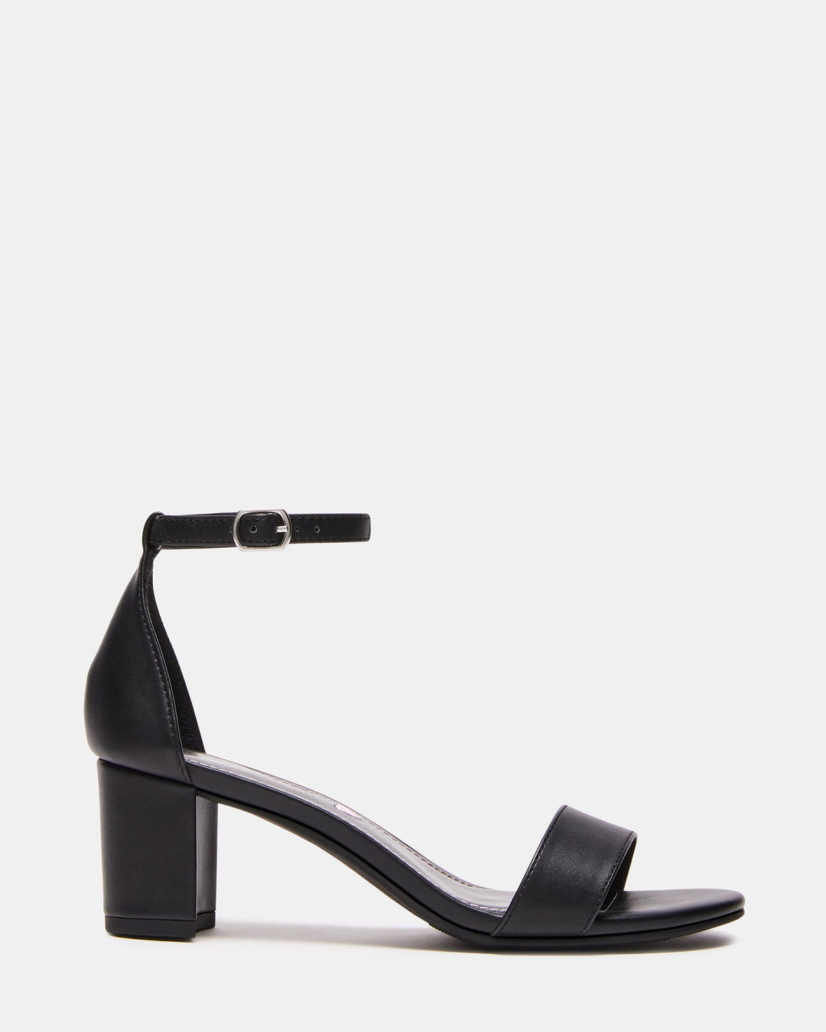 Kids' CARRSON Black Smooth Girls' Dress Heel | Steve Madden