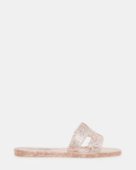Kids' POP Clear Jelly Slide Girls' Sandal | Steve Madden